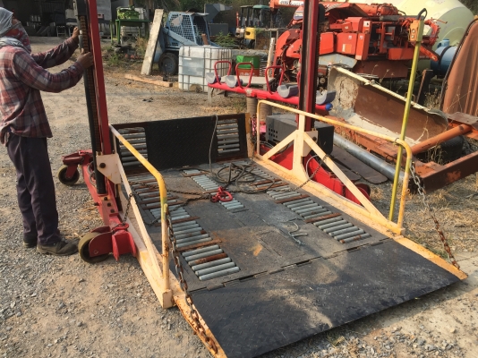 พื้นยก ไฮดรอลิก