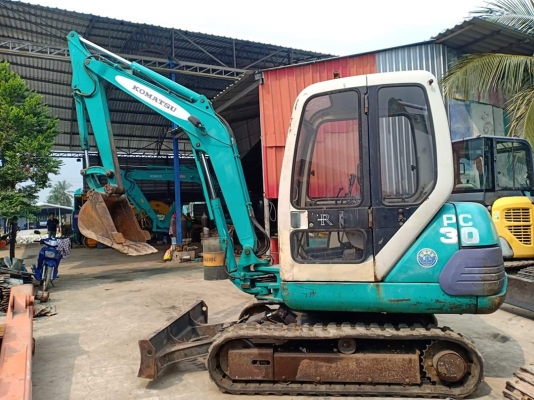 มาใหม่จ้า..KOMATSU PC30-7 เก่านอกแท้  เดิมๆๆ  เครื่องปั๊มแห้ง..โทร089-3818694จ๊อย