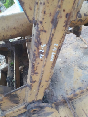 ขายตามสภาพ ใบมีดดันดิน สำหรับรถตักล้อยาง เก่าญี่ปุ่น ยาว 250 cm สูง 80 cm ขายตามสภาพ ใบมีดดันดิน สำหรับรถตักล้อยาง เก่าญี่ปุ่น ยาว 250 cm สูง 80 cm