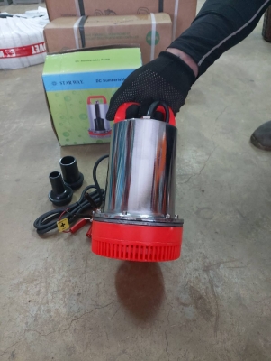 ปั๊มน้ำ ปั๊มดูดน้ำ ไดไว่ ปั๊มจุ่ม ปั๊มแช่ ไฟฟ้าDc 12v. แบตเตอรี่ กำลัง300วัตต์