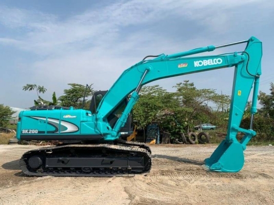 Kobelco 200-8YN12 Supperใช้งาน 18,000ช.มไฟฟ้าครบ เอวแน่น โซ่ใหม2ข้าง แอร์เย็น เล่มทะเบียน