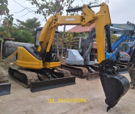 SALE !!ลดกระหน่ำ (เริ่ม: 28/12/62 -5/01/63) รถขุดKOMATSU PC50UU-2E คอนโทรลน้ำมัน ,ปั๊มนิ้ว ,แทรคเหล็ก ,ปรับสภาพ ขัด-ล้าง-ทำสี พร้อมใช้งาน ราคาเพียง: 366,000 บาท เท่านั้น!!