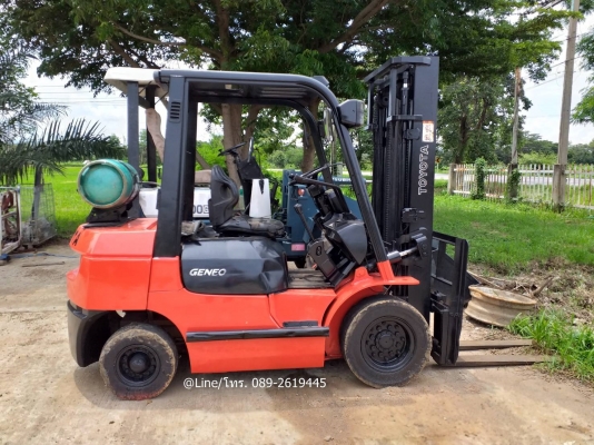 SALE* ลดกระหน่ำส่งท้ายปี ราคานี้มีผลถึงวันที่ 5 ม.ค 2563Toyota-FG25 ขนาด 2.5 ตัน, เสาสูง 3 เมตร, เชื