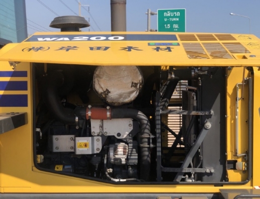 ขายรถตักล้อยาง KOMATSU WA200-6 ปี 2010 รถนอกนำเข้าจากญี่ปุ่น สภาพสวยพร้อมใช้ มีVDOการทำงานครับ