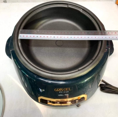 300 บ.ส่งถึงบ้านฟรี โทร 083-2000058 LINE ID: line832923 GRILL PAN กะทะย่างก้นเรียบแบน ยี่ห้อ GRISCIE