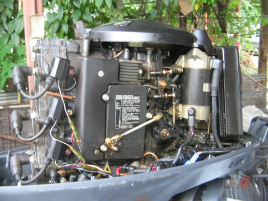 .ขาย เครื่องเรือ Yamaha 60 แรง นำเข้าญี่ปุ่น ราคา 75,000