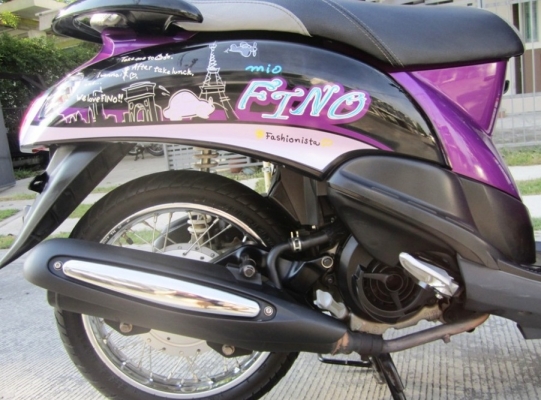 (ขายแล้วค่ะ) New Fino Paris 2012 สวยสภาพเดิมดีไม่มีบิวด์