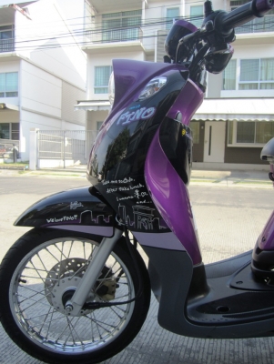 (ขายแล้วค่ะ) New Fino Paris 2012 สวยสภาพเดิมดีไม่มีบิวด์