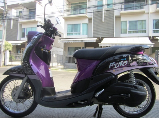 (ขายแล้วค่ะ) New Fino Paris 2012 สวยสภาพเดิมดีไม่มีบิวด์