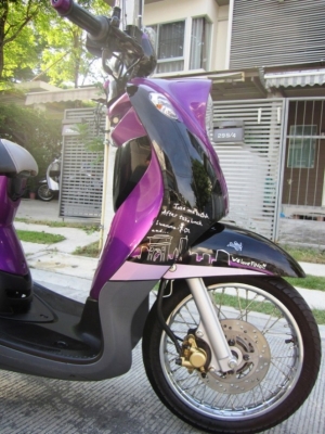 (ขายแล้วค่ะ) New Fino Paris 2012 สวยสภาพเดิมดีไม่มีบิวด์