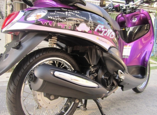 (ขายแล้วค่ะ) New Fino Paris 2012 สวยสภาพเดิมดีไม่มีบิวด์