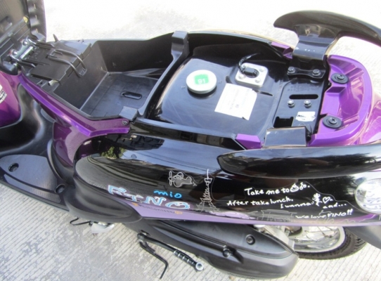 (ขายแล้วค่ะ) New Fino Paris 2012 สวยสภาพเดิมดีไม่มีบิวด์