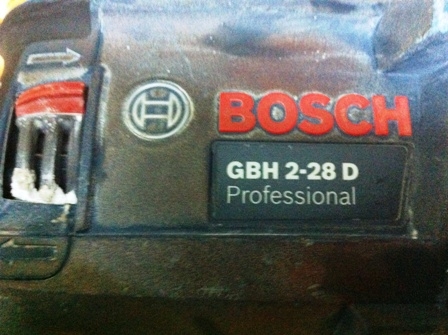 สว่านโรตารี่3ระบบ BOSCH รุ่นGBH2-28D สภาพใหม่มาก ของแท้ ถูกๆ