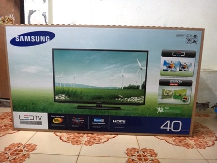 ขออนุญาติขาย ทีวี LED SAMSUNG 40นิ้ว รุ่น UA40EH5000R ยังไม่เคยใช้งาน ประกัน1ปีเต็ม