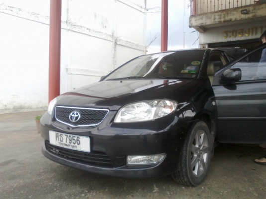 TOYOTA VIOS (S) MILE DIGITAL โตโยต้า ตัวท๊อป เกียร์ออโต ไมล์ดิจิตอล พร้อมประกันภัยประเภท 1