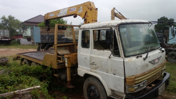 ขายเฉพาะรถ ไม่ขายเครน5ตัน 10ล้อหางปลา F17 เล่มพร้อม...