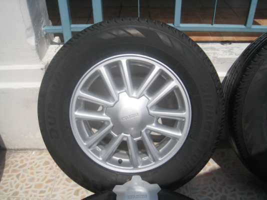 ขายล้อแม็ก All New Isuzu D-Max 16"x6.5" et41 6รู139 +ยางปี 0213  (0813747940)