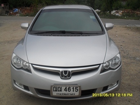 CIVIC FD 2008 รถพร้อมใช้ ไม่ชน ไม่จมน้ำค่ะ CIVIC FD 2008 รถพร้อมใช้ ไม่ชน ไม่จมน้ำค่ะ
