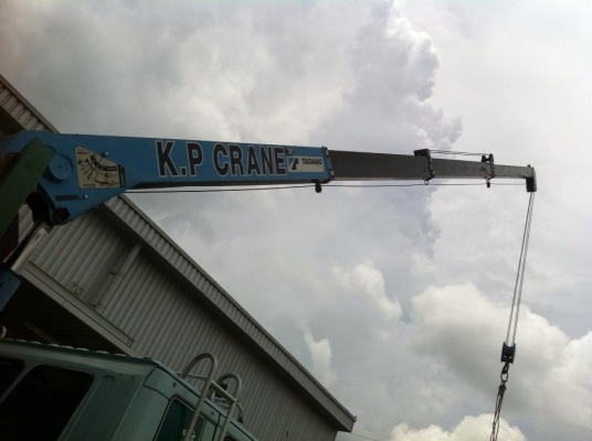 ขายเฮี๊ยบ Tadano 3 ตัน (เฉพาะตัวเฮี๊ยบ) เพิ่งเปลี่ยนสลิง