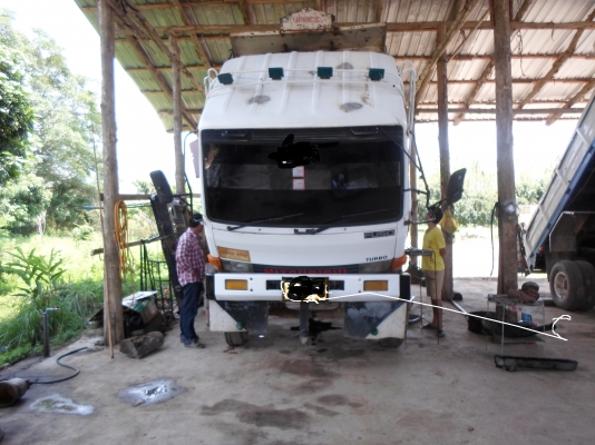 ขายสิบล้อ ไอ้หลง MITSUBISHI FUSO TF36xxx พ่วงแม่ลูก