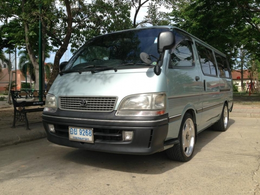 TOYOTA HIACE 2.8Dตาเหยี่ยว ปี1998เเต่งเต็มคัน มือเดียวพร้อมใช้งาน