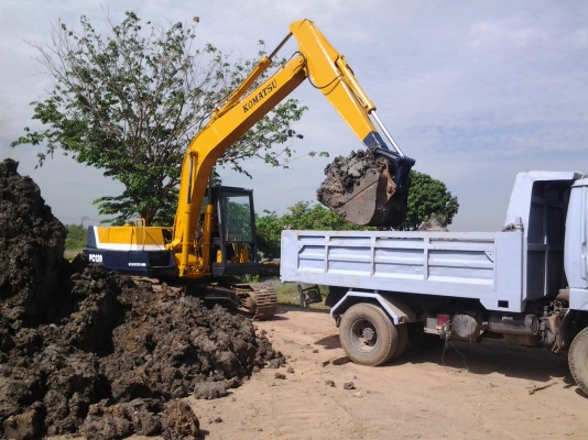 ขายแม็กโครKoMATSU PC 120.รุ่น3สวยพร้อมใช้ลอนเลอร์7ลูก120เต็มคับ