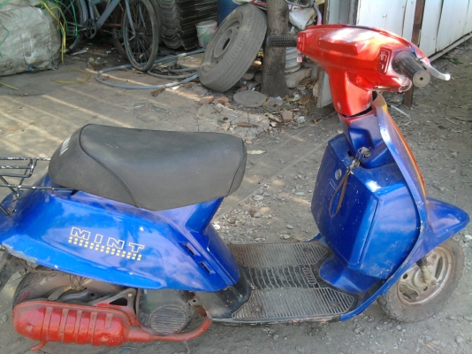 ขาย รถป๊อป ยามาฮ่า มิ้น คันเล็ก น่ารัก มีช่องใส่ของด้านหน้า