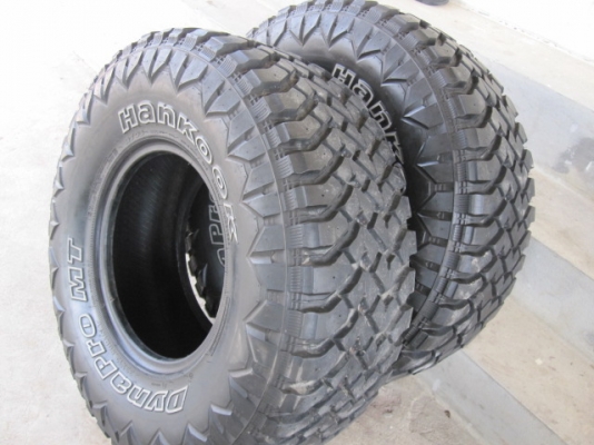 ขายยาง 33/12.5/15 HANKOOK MT มี 2 เส้น