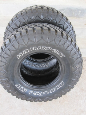 ขายยาง 33/12.5/15 HANKOOK MT มี 2 เส้น