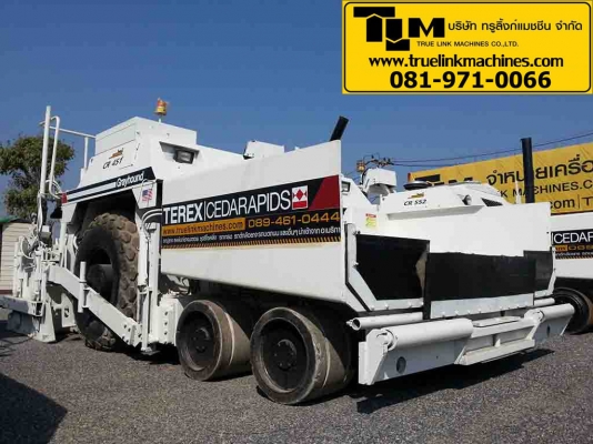 รถปูยาง cedarapids CR 451 s/n460xx  นำเข้าจาก USA