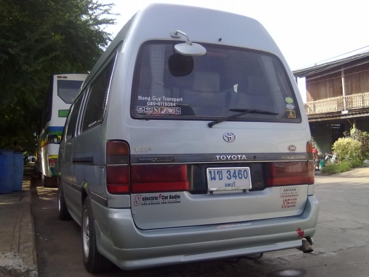 ขาย รถตู้ TOYOTA หัวจรวด ตาเพชร ปี 2004