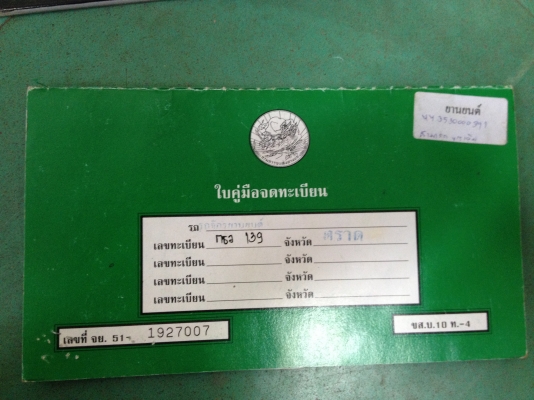 ลดราคา ขายเล่มทะเบียน Honda 125 พร้อมป้ายทะเบียน ภาษีไม่ขาดต่อ ลดราคา ขายเล่มทะเบียน Honda 125 พร้อมป้ายทะเบียน ภาษีไม่ขาดต่อ