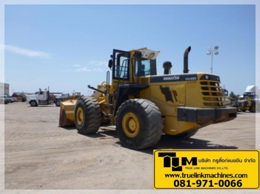 รถตักล้อยาง 1997 KOMATSU WA450-3L S/N.A301XX  นำเข้าจาก USA