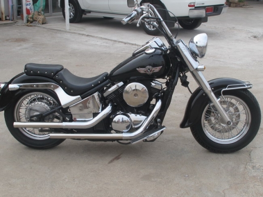 ขาย KAWASAKI VULCAN 400 CLASSIC ปี99 แต่งฮาเล่ย์