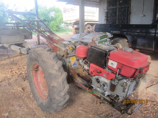 ขายรถไถนาเดินตาม หางจักรเพชร  KOBOTA  ET 95  พร้อมเทรนเลอร์ อุปกรณ์ครบ