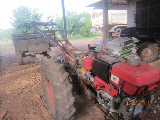 ขายรถไถนาเดินตาม หางจักรเพชร  KOBOTA  ET 95  พร้อมเทรนเลอร์ อุปกรณ์ครบ