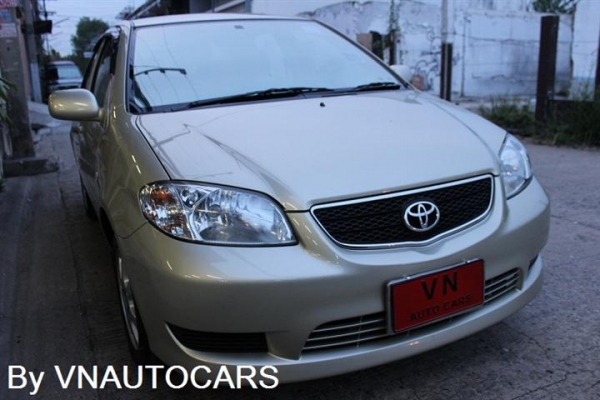 ฟรีดาวน์2003 TOYOTA SOLUNA VIOS1.5 J VVTi MT มือเดียวออกห้าง