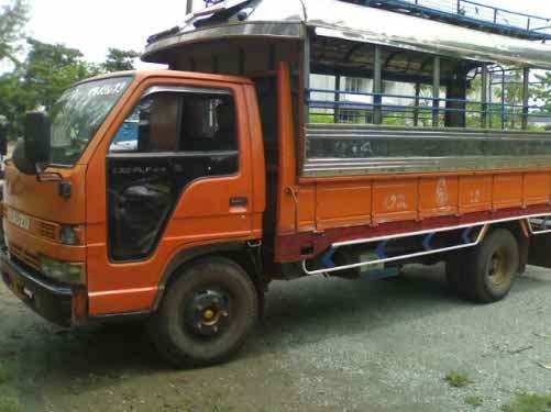 isuzi nkr110 เพาเวอร ประกอบ พร้อมหลังคาโดยสาร