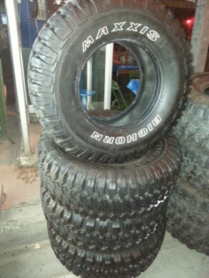 ยาง  mud  maxxis  bighorn  2ชุด  31/10.5/15    - 265/75/16