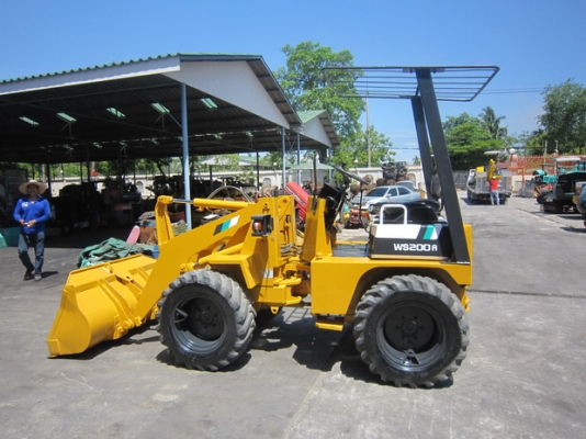 ขายรถตัก MITSUBISHI รุ่น WS200A มือสองญี่ปุ่น