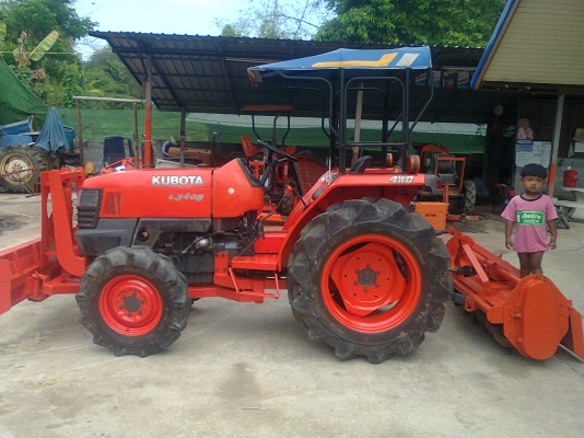 ขายคูโบต้าL3408 พร้อมเล่มทะเบียนและชุดโอน 084-6175640, 087-3104924