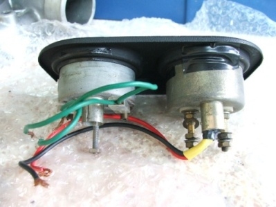 เกจวัด volt และ วัด Amp พร้อมขาตั้ง (แนว Retro)