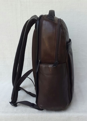Tumi Clayton Leather Laptop Backpack