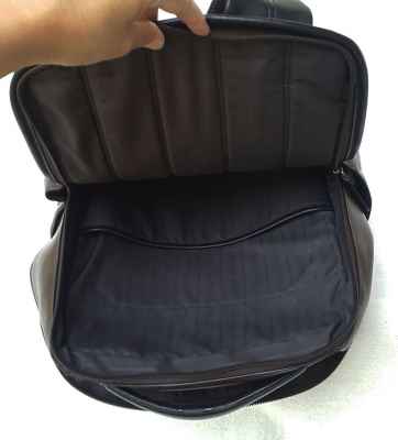 Tumi Clayton Leather Laptop Backpack