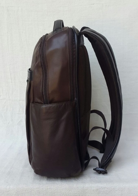 Tumi Clayton Leather Laptop Backpack