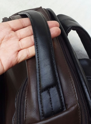 Tumi Clayton Leather Laptop Backpack