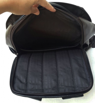 Tumi Clayton Leather Laptop Backpack