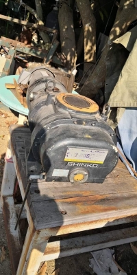 8,500 บ. โทร 083-2000058 LINE ID: line832923 MECHANICAL BOOSTER PUMP ยี่ห้อ SHINKO ปั๊มดูด - อัด อาก