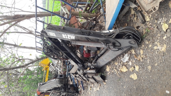 ขายเครนพับแขนยาว HIAB ติดรถบรรทุก 10 ล้อ 91ZW 3 ปลอก 5 ตัน   ของเก่าติดรถญี่ปุ่น 084-5424150