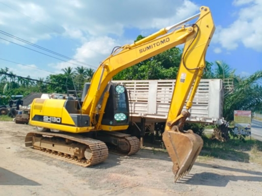 SUMITOMO SH130-5 ไมล์11034ชม.เอกสารเล่มทะเบียน